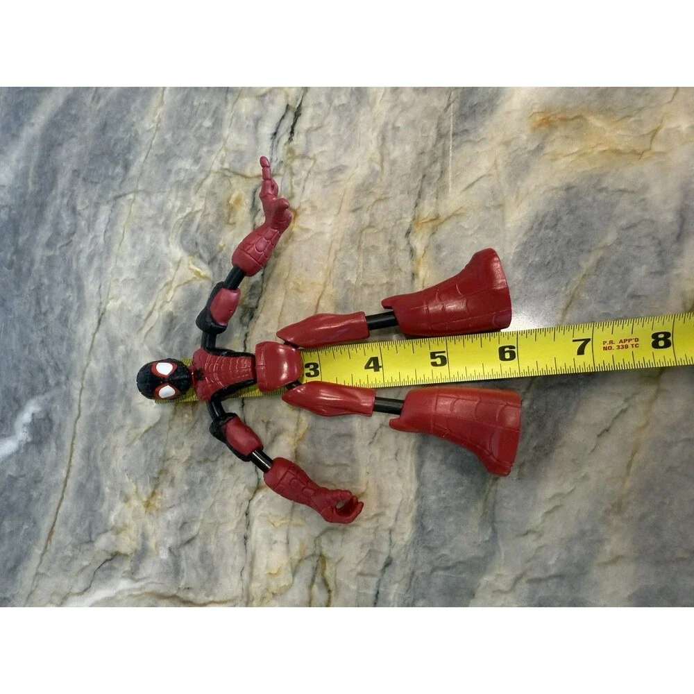 Marvel Bend & Flex Black Red Suit Spider-Man Venom Action Figure Hasbro #70236 - Picture 4 of 6